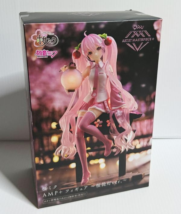 Amazon.co.jp: 桜ミク AMP＋ フィギュア桜提灯ver. Sakura Miku